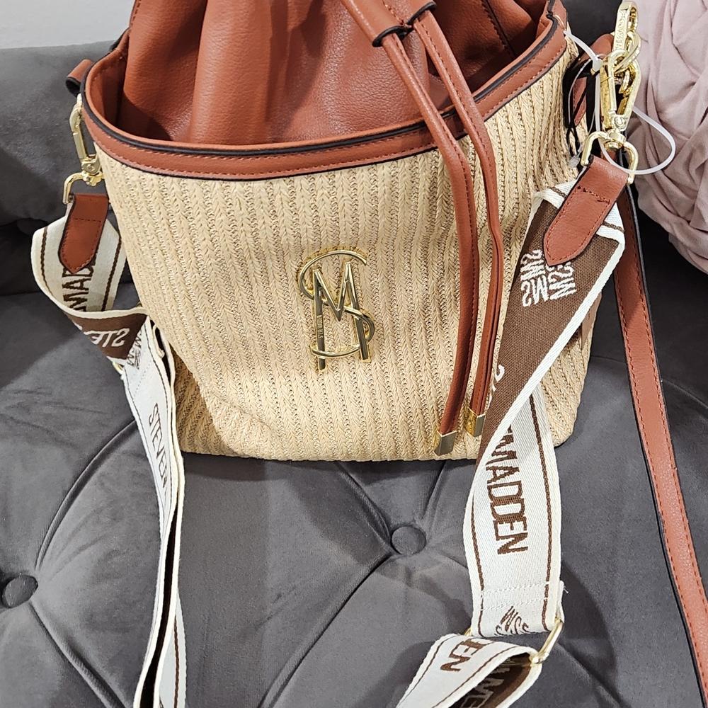 Steve Madden Tan and Brown Women's Bag